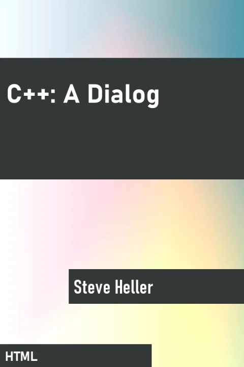 C++: A Dialog