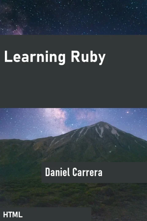 Learning Ruby