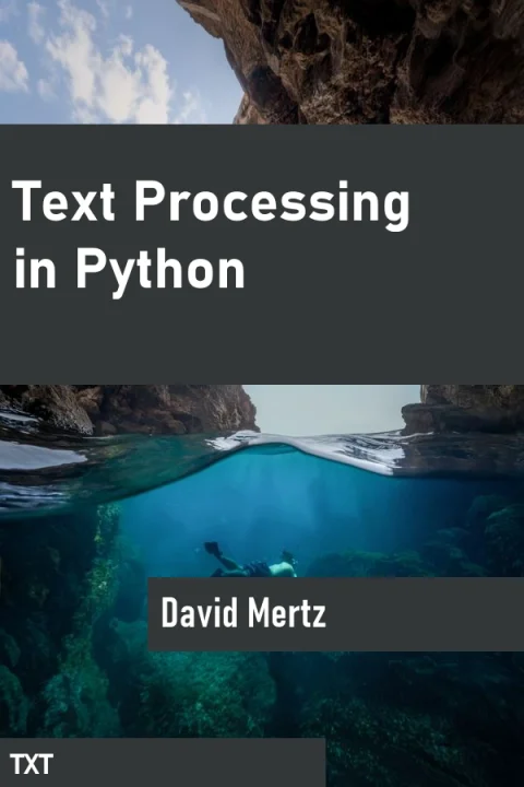 Text Processing in Python