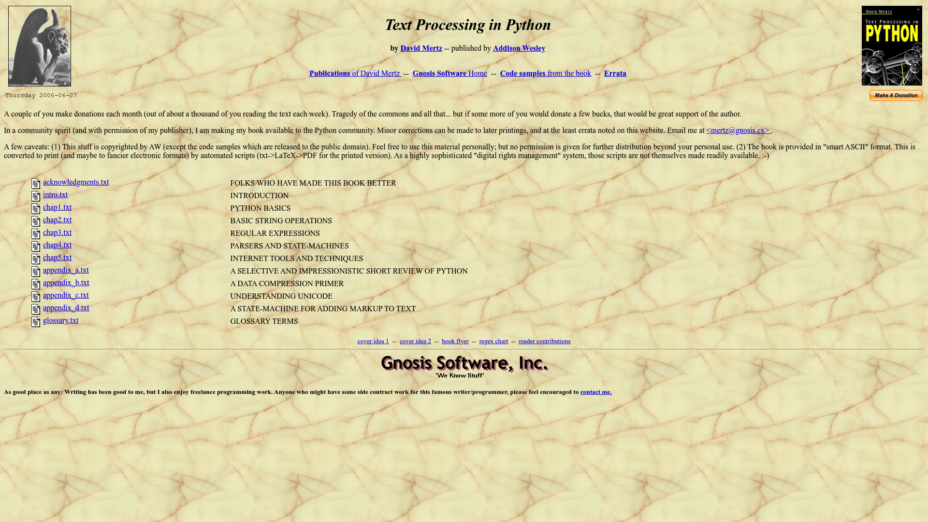 Text Processing In Python