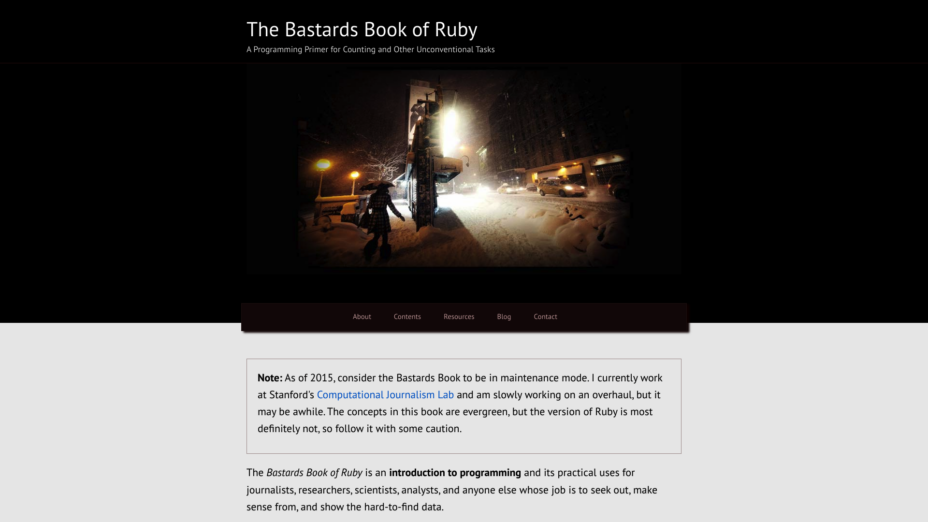 The Bastards Book Of Ruby